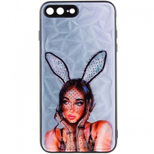 TPU+PC чохол Prisma Ladies для Apple iPhone 7 plus / 8 plus (5.5") Rabbit