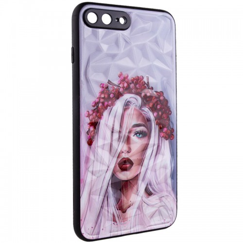 TPU+PC чехол Prisma Ladies для Apple iPhone 7 plus / 8 plus (5.5") Украинская девушка