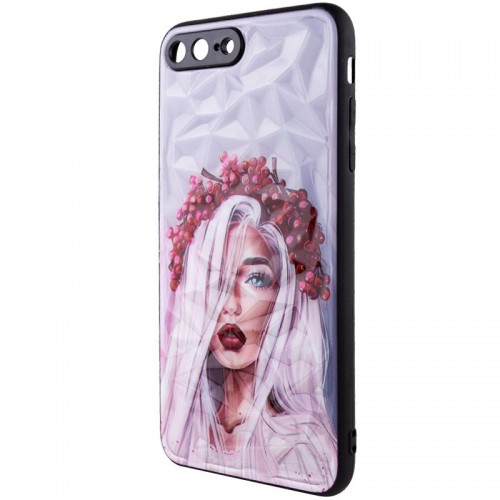 TPU+PC чехол Prisma Ladies для Apple iPhone 7 plus / 8 plus (5.5") Украинская девушка