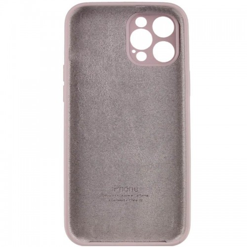 Чохол Silicone Case Full Camera Protective (AA) для Apple iPhone 12 Pro (6.1") Сірий / Lavender