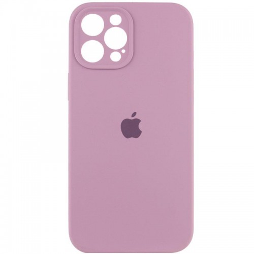 Чохол Silicone Case Full Camera Protective (AA) для Apple iPhone 12 Pro Max (6.7") Ліловий / Lilac Pride