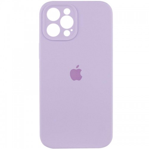 Чехол Silicone Case Full Camera Protective (AA) для Apple iPhone 12 Pro Max (6,7") Сиреневый / Lilac
