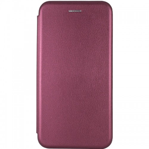 Шкіряний чохол-книжка Classy для Apple iPhone 11 (6.1") Бордовий