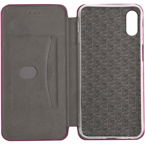 Кожаный чехол-книжка Classy для Apple iPhone XR (6.1") Бордовый