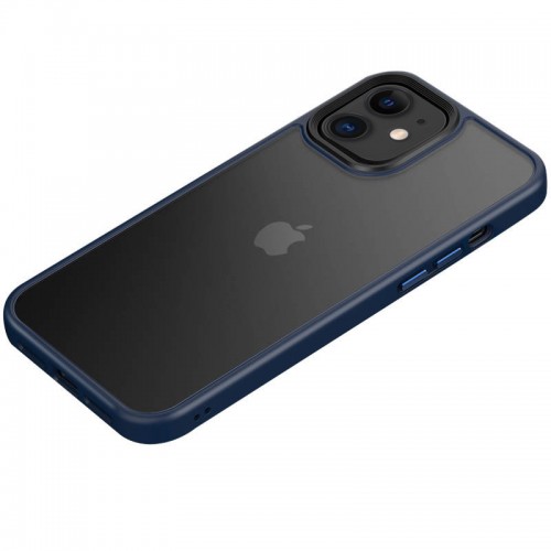 Чехол TPU+PC Metal Buttons для Apple iPhone 11 (6.1") Синий