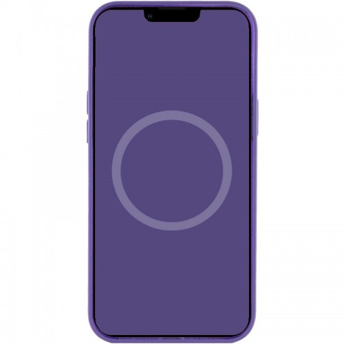 Чохол Silicone case (AAA) with Magsafe and Animation для Apple iPhone 12 Pro Max (6.7") Фіолетовий / Amethyst
