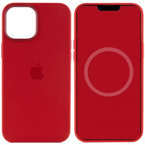 Чохол Silicone case (AAA) with Magsafe and Animation для Apple iPhone 12 Pro Max (6.7") Червоний / Red