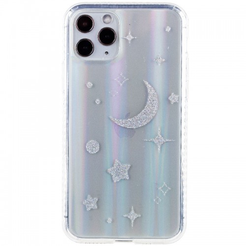 TPU+Glass чохол Aurora Space для Apple iPhone 11 Pro Max (6.5") Місяць