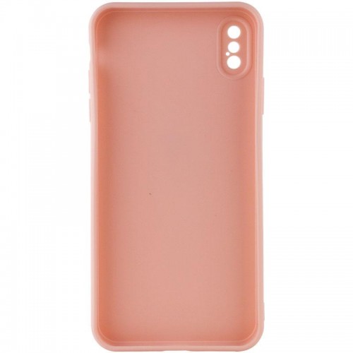 Силіконовий чохол Candy Full Camera для Apple iPhone XS Max (6.5") Рожевий / Pink Sand