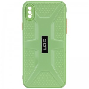 Чохол TPU+PC UAG для Apple iPhone X / XS (5.8") М'ятний