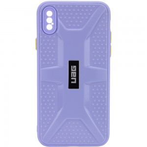 Чохол TPU+PC UAG для Apple iPhone X / XS (5.8") Бузковий
