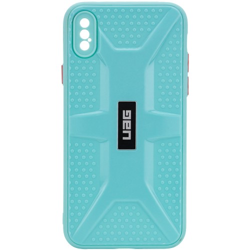 Чохол TPU+PC UAG для Apple iPhone XS Max (6.5") Бірюзовий