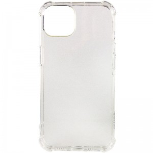 TPU чохол GETMAN Ease logo посилені кути для Apple iPhone 13 (6.1") Безбарвний (прозорий)