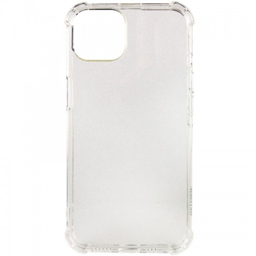 TPU чохол GETMAN Ease logo посилені кути для Apple iPhone 13 (6.1") Безбарвний (прозорий)