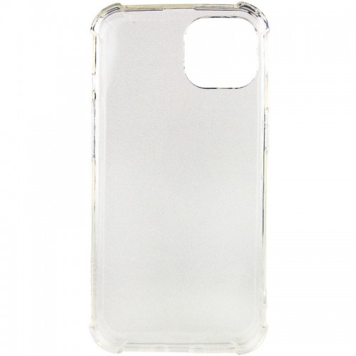 TPU чохол GETMAN Ease logo посилені кути для Apple iPhone 13 (6.1") Безбарвний (прозорий)