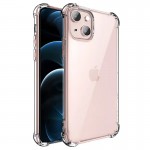 TPU чехол GETMAN Ease logo усиленные углы для Apple iPhone 13 mini (5.4") Бесцветный (прозрачный)