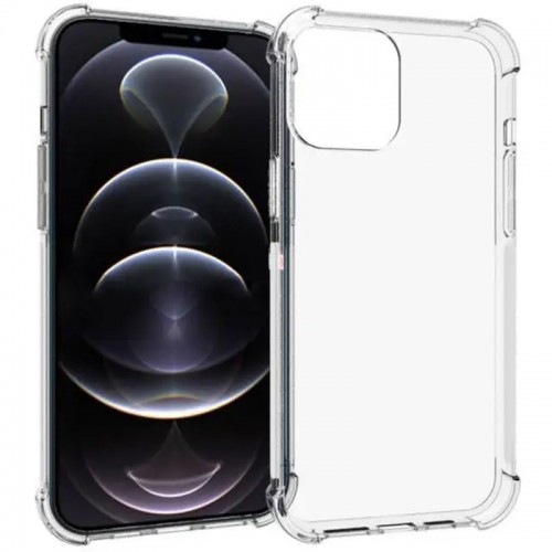 TPU чохол GETMAN Ease logo посилені кути для Apple iPhone 13 mini (5.4") Безбарвний (прозорий)