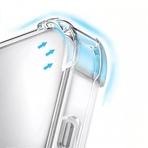 TPU чохол GETMAN Ease logo посилені кути для Apple iPhone 13 mini (5.4") Безбарвний (прозорий)