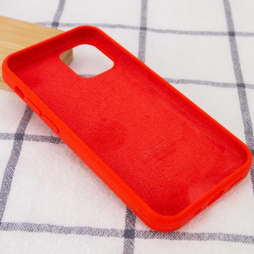 Чехол Silicone Case Full Protective (AA) для Apple iPhone 13 (6.1") Красный / Red
