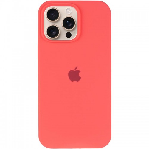 Чохол Silicone Case Full Protective (AA) для Apple iPhone 13 Pro Max (6.7") Кавуновий / Watermelon red