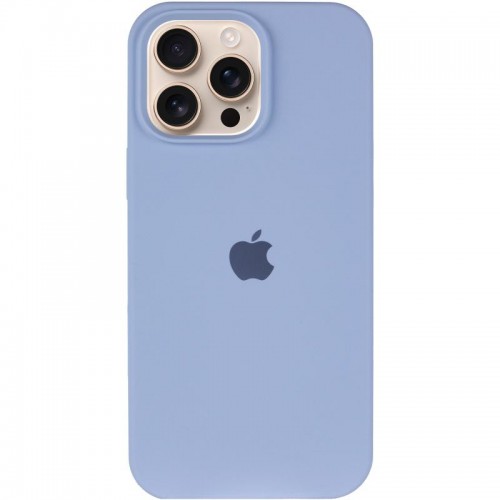 Чехол Silicone Case Full Protective (AA) для Apple iPhone 13 Pro Max (6.7") Голубой / Lilac Blue