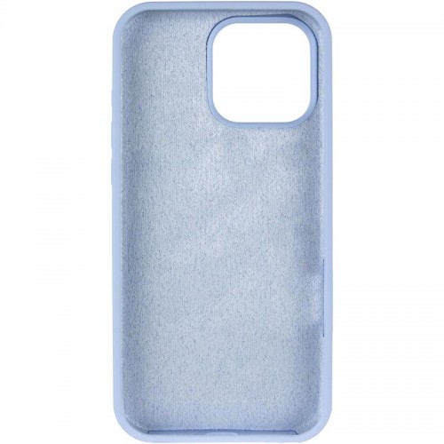 Чехол Silicone Case Full Protective (AA) для Apple iPhone 13 Pro Max (6.7") Голубой / Lilac Blue