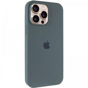 Чехол Silicone Case Full Protective (AA) для Apple iPhone 13 Pro Max (6.7") Зелёный / Cactus