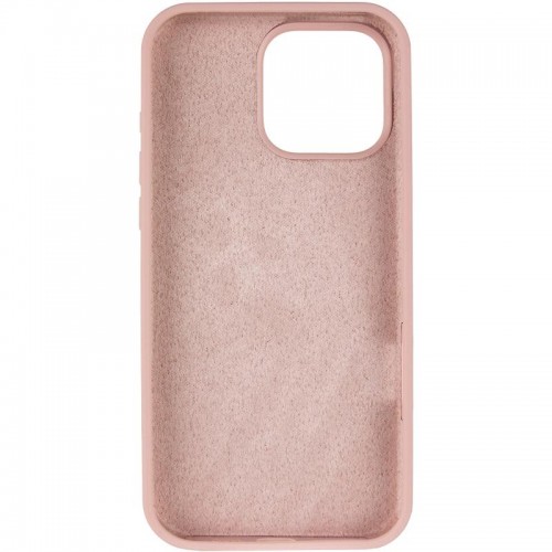 Чехол Silicone Case Full Protective (AA) для Apple iPhone 13 Pro Max (6.7") Розовый / Pink Sand