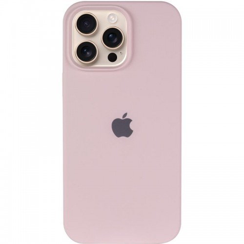 Чохол Silicone Case Full Protective (AA) для Apple iPhone 13 Pro Max (6.7") Рожевий / Chalk Pink
