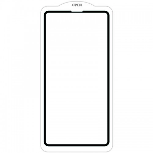 Захисне скло SKLO 5D (тех.пак) для Apple iPhone 13 mini (5.4") Чорний / Біла підкладка