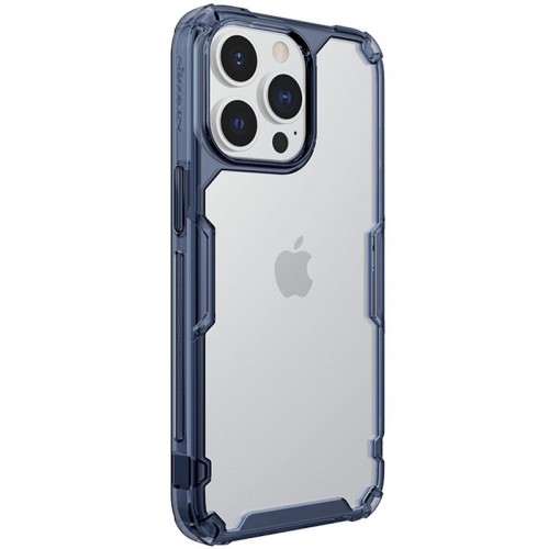 TPU чохол Nillkin Nature Pro Series для Apple iPhone 13 Pro Max (6.7") Синій (прозорий)