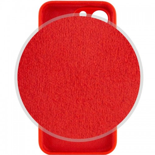 Чохол Silicone Case Full Camera Protective (AA) для Apple iPhone 13 Pro (6.1") Червоний / Red