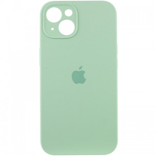Чохол Silicone Case Full Camera Protective (AA) для Apple iPhone 13 (6.1") Зелений / Pistachio