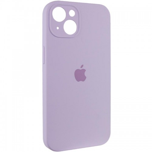 Чохол Silicone Case Full Camera Protective (AA) для Apple iPhone 13 (6.1") Бузковий / Lilac