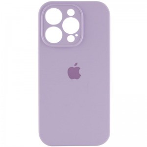 Чехол Silicone Case Full Camera Protective (AA) для Apple iPhone 13 Pro Max (6.7") Сиреневый / Lilac