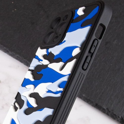 Чохол TPU+PC Army Collection для Apple iPhone 12 Pro (6.1") Синій