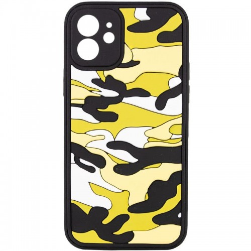 Чохол TPU+PC Army Collection для Apple iPhone 12 (6.1") Жовтий