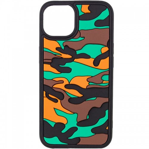 Чохол TPU+PC Army Collection для Apple iPhone 13 (6.1") Коричневий