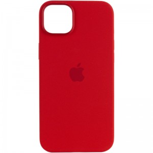 Чехол Silicone case (AAA) with Magsafe для Apple iPhone 13 Pro (6.1") Красный / Red