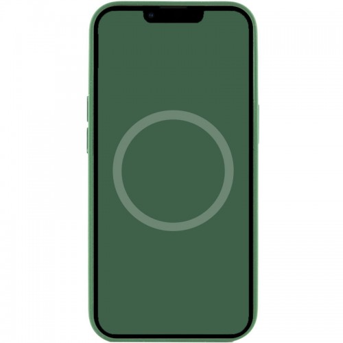 Чохол Silicone case (AAA) with Magsafe and Animation для Apple iPhone 13 Pro (6.1") Зелений / Clover
