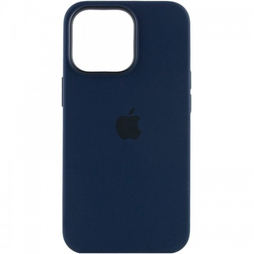Чехол Silicone case (AAA) with Magsafe and Animation для Apple iPhone 13 Pro (6.1") Синий / Abyss Blue