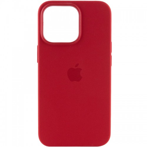 Чохол Silicone case (AAA) with Magsafe and Animation для Apple iPhone 13 Pro Max (6.7") Червоний / Red