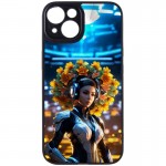 Чехол TPU+PC Prisma Ladies для Apple iPhone 13 (6.1") Cyberpunk