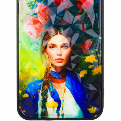 TPU+PC чехол Prisma Ladies для Apple iPhone 13 Pro (6.1") Пионы