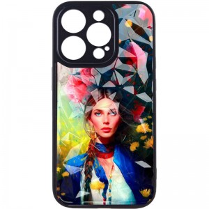 TPU+PC чохол Prisma Ladies для Apple iPhone 13 Pro Max (6.7") Peonies