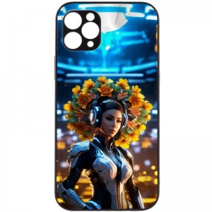 Чехол TPU+PC Prisma Ladies для Apple iPhone 12 Pro (6.1") Cyberpunk