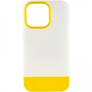 Чохол TPU+PC Bichromatic для Apple iPhone 13 Pro Max (6.7") Matte / Yellow
