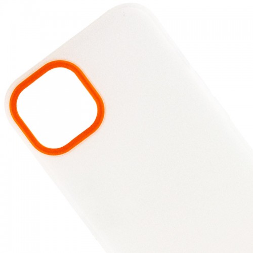 Чохол TPU+PC Bichromatic для Apple iPhone 13 (6.1") Matte / Orange