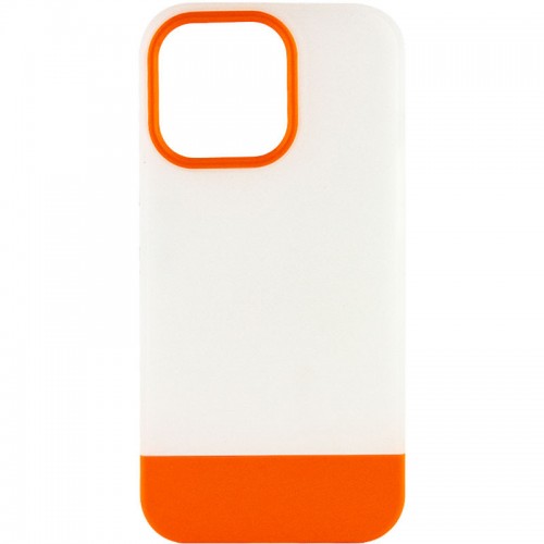Чохол TPU+PC Bichromatic для Apple iPhone 13 Pro (6.1") Matte / Orange