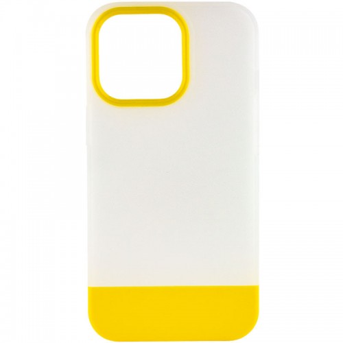 Чохол TPU+PC Bichromatic для Apple iPhone 13 Pro (6.1") Matte / Yellow